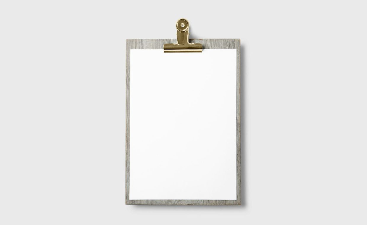 a white framed picture